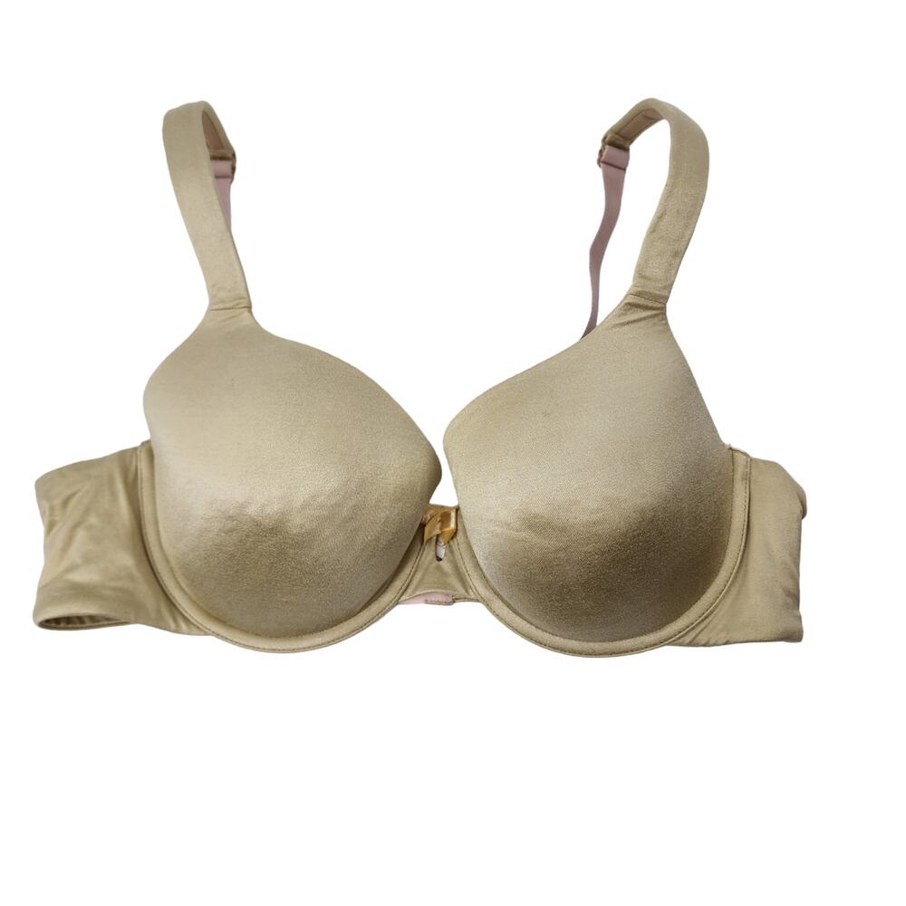 Cacique Lightly Lined T-Shirt Underwire Full Coverage Back Closure Bra Size 40C